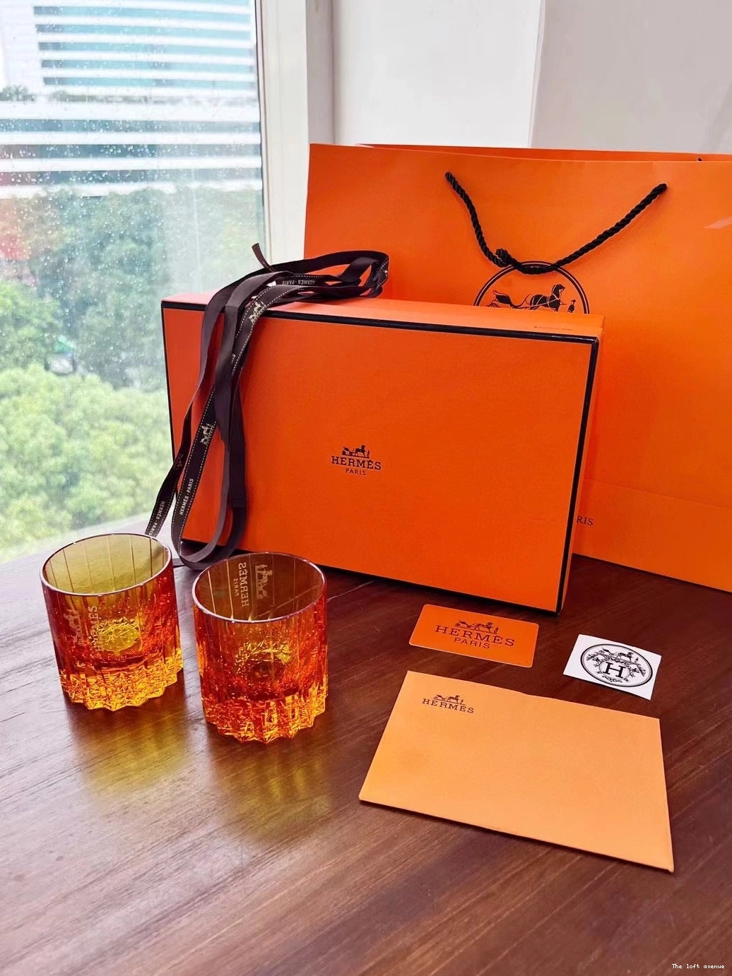 CUPS GLASSWARE HERMES 0813